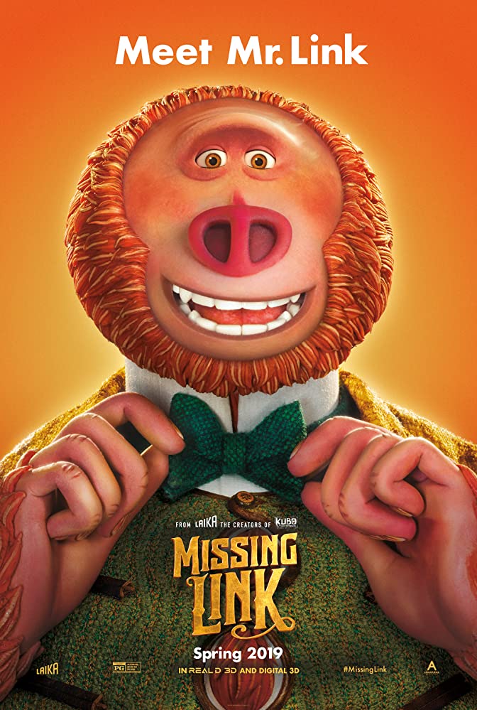 ดูหนังการ์ตูน MISSING LINK (2019) ลิงที่หายไป