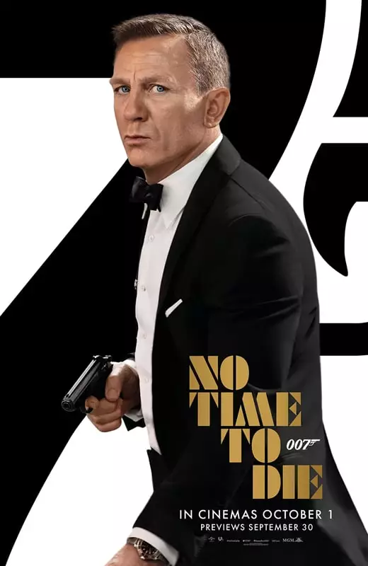 A collection of 5 movies of spy 007 played by James Bond.