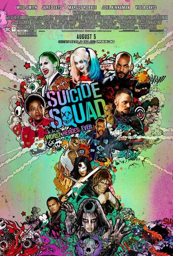 DC's new movie, The Suicide Squad - an army of mentally ill villains
