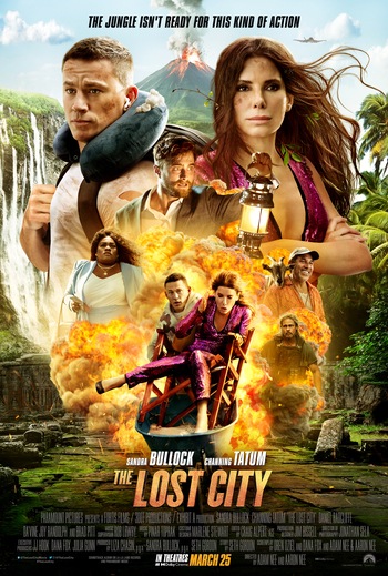 The Lost City, an adventure/comedy movie available on HBO GO.