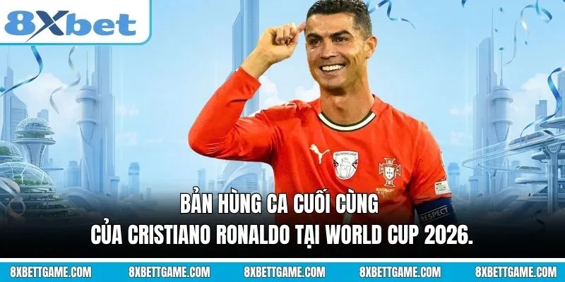 Bản hùng ca cuối cùng của Cristiano Ronaldo tại World Cup 2026. 